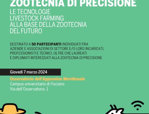 Bando Corso di formazione “Le tecnologie di Precision Livestock Farming alla base della zootecnia del futuro”, scadenza 19 febbraio 2024